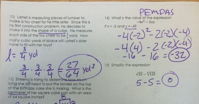 Slope-intercept form word problems answer key